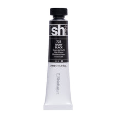 ShinHan SH Oil Colour Paint 50ml Ivory Black 723 CXSH10633000723