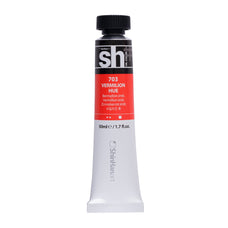 ShinHan SH Oil Colour Paint 50ml Vermilion Hue 703 CXSH10633000703
