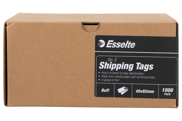 Shipping Tags No. 2 -  82 x 40mm AO38984