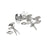 Silver Paper Fastener / Binder 13mm x 200 AO0006420