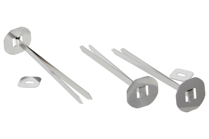 Silver Paper Fastener / Binder 75mm x 100 AO0006496