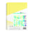Silvine A4+ Tinted Notebook, 8mm Lined with Margin, 100 Pages, Yellow CX1002214