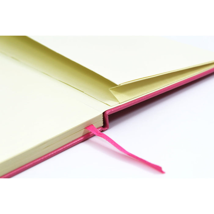 Silvine A5 Executive Notebook, 7mm Ruled, 160 Pages, Pink CX197P