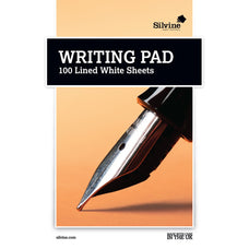 Silvine A5 Lined Writing Pad, 100 Sheets CX1002207