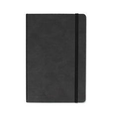 Silvine Executive Notebook A5 160 Pages 5mm Squares Black CX197X