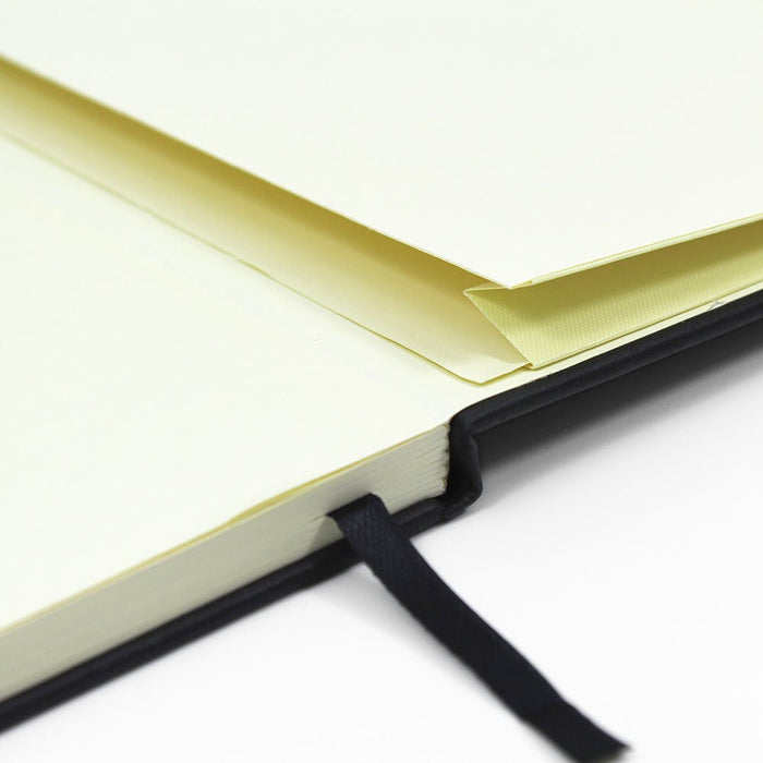 Silvine Executive Notebook A5 160 Pages Lined Black CX197BK