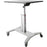 Sit Stand Mobile Workstation - Rolling Desk - One-Touch Height Adjustment with Lock - Standing Desk Converter - Mobile Desk IM4085993