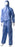 SMS Breathable Coverall Type 5 and Type 6, Small (S) Size, 50gsm x 12 pieces - Blue MPH30731