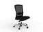 Solace Mesh Ergonomic Chair - Unassembled Polished Alloy / Without Armrest KG_SOLMS_A