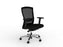 Solace Mesh Ergonomic Office Chair Polished Alloy / Ready to Assemble / With Armrest KG_SOLMS_A_ADJ