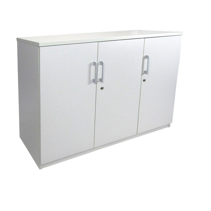 Sonic 1200mm Storage Credenza - White MG_SONCRD12_W