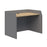 Sonic Focus Desk Acoustic Desk, 850mm High x 1200mm Long x 800mm Deep, Choice of colours Grey Classic Oak AT1504-39000312