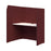 Sonic Focus Pod Desk, Left Hand, 1500/1300mm High x 1200mm Long x 1000/625mm Deep, Choice of colours Maroon & Snow AT1504-3600038