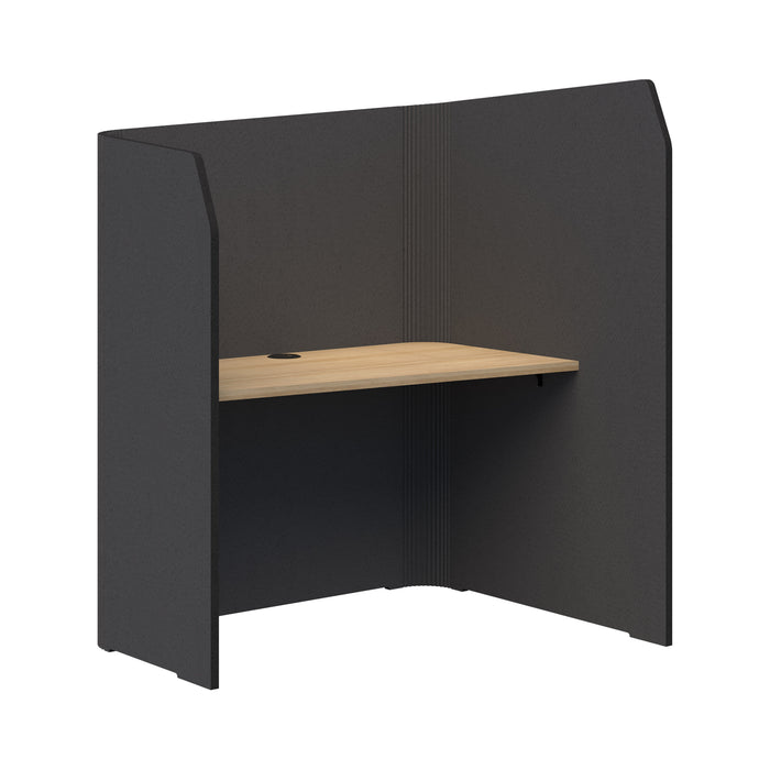 Sonic Focus Pod Desk, Right Hand, 1300/1500mm High x 1200mm Long x 1000/625mm Deep, Choice of colours