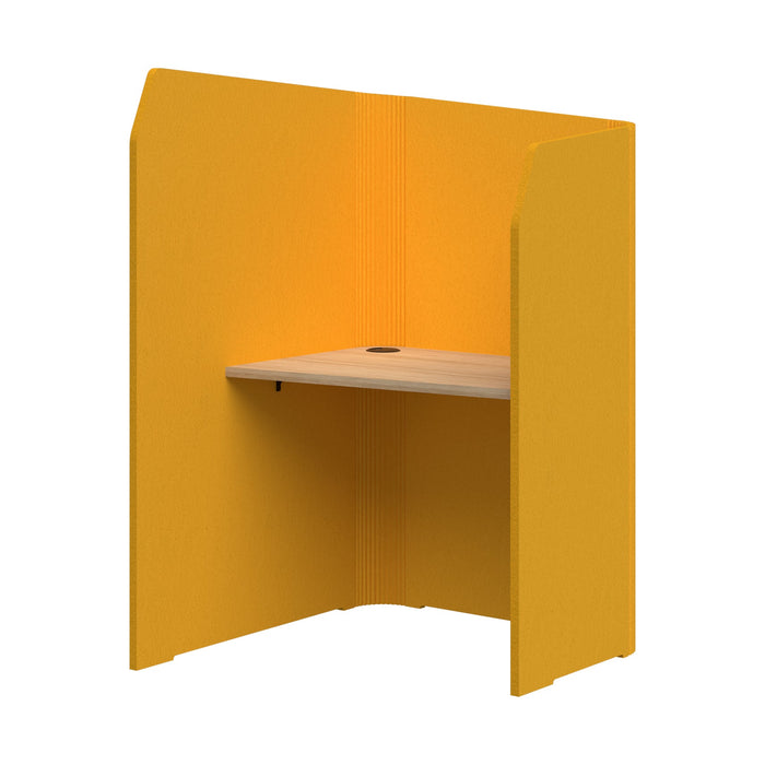 Sonic Mini Focus Pod Desk, Left Hand, 1500/1300mm High x 900mm Long x 1000/625mm Deep, Choice of colours
