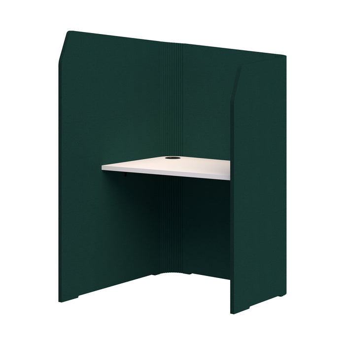 Sonic Mini Focus Pod Desk, Left Hand, 1500/1300mm High x 900mm Long x 1000/625mm Deep, Choice of colours
