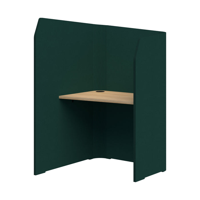 Sonic Mini Focus Pod Desk, Left Hand, 1500/1300mm High x 900mm Long x 1000/625mm Deep, Choice of colours