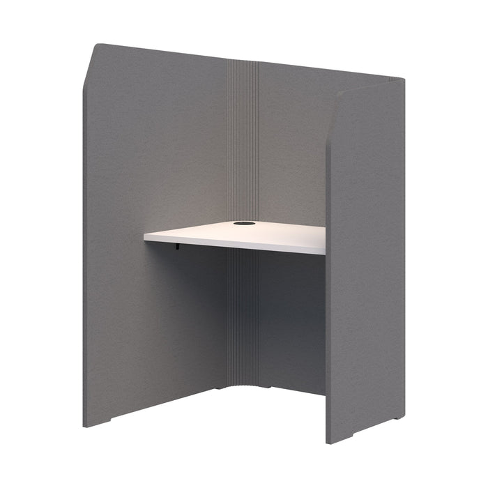 Sonic Mini Focus Pod Desk, Left Hand, 1500/1300mm High x 900mm Long x 1000/625mm Deep, Choice of colours