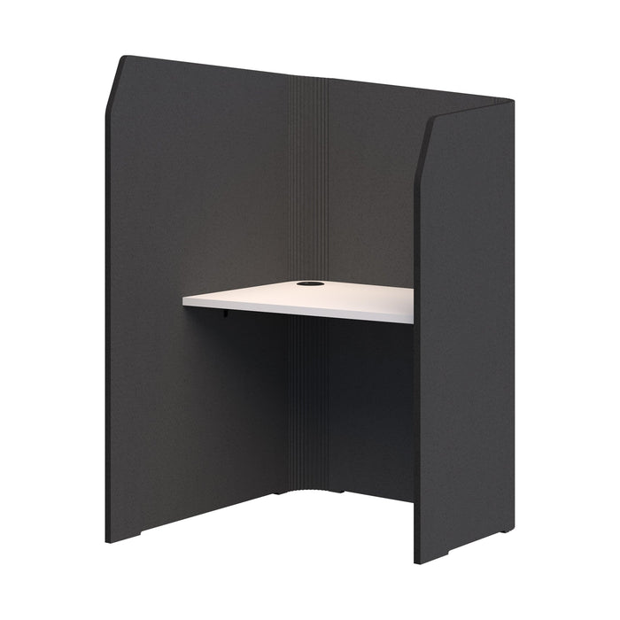 Sonic Mini Focus Pod Desk, Left Hand, 1500/1300mm High x 900mm Long x 1000/625mm Deep, Choice of colours