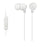 Sony MDREX15APW In Ear Headphone w/Smart Phone Control White DVSH132W