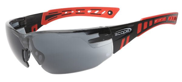 Speed Red & Black Frame Titanium Smoke Lens, 2 Pairs RM360RS