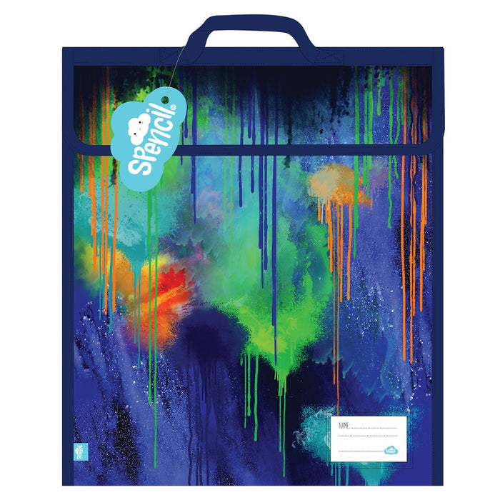 Spencil Colour Drip Homework Bag Extra Large 370 x 450mm CX113929