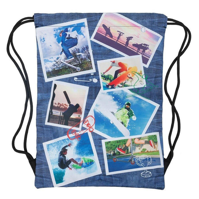 Spencil Sports College Drawstring Sports Bag CX113682