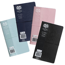 Spirax 210mm x 120mm Platinum Stitch Journal Assorted Colours x 12's pack AO56407SRT