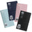 Spirax 210mm x 120mm Platinum Stitch Journal Assorted Colours x 12's pack AO56407SRT