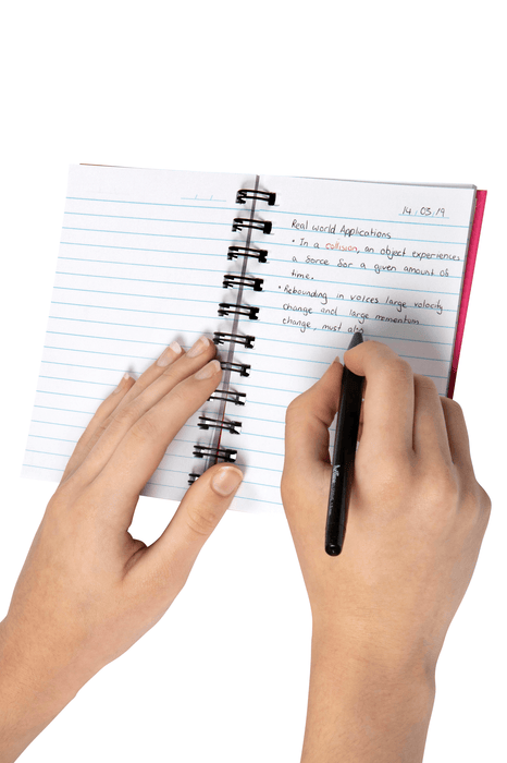 Spirax 510 Hard Cover Book, A6 Size, 200 Pages, Assorted Colour Covers, Pack of 5 AO56510A