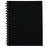 Spirax 511 Black Hard Cover 225mm x 175mm 200 pages Notebook x 5's pack AO56511BK