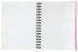 Spirax 511 Pink Hard Cover 225mm x 175mm 200 pages Notebook x 5's pack AO56511P
