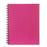 Spirax 511 Pink Hard Cover 225mm x 175mm 200 pages Notebook x 5's pack AO56511P