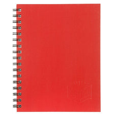 Spirax 511 Red Hard Cover 225mm x 175mm 200 pages Notebook x 5's pack AO56511R