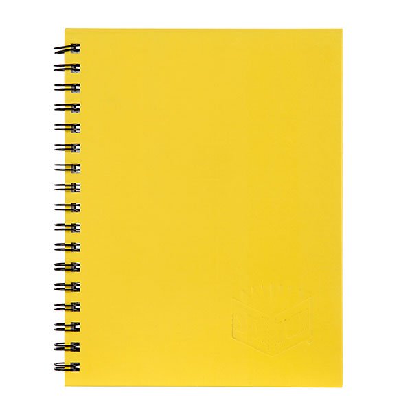 Spirax 511 Yellow Hard Cover 225mm x 175mm 200 pages Notebook x 5's pack AO56511Y