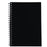 Spirax 512 A4 Black Hard Cover Book 200 Page x Pack of 5 AO56512BK