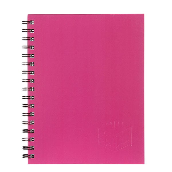 Spirax 512 A4 Pink Hard Cover Book 200 Page x Pack of 5 AO56512P