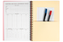 Spirax 512 A4 Red Hard Cover Book 200 Page x Pack of 5 AO56512R