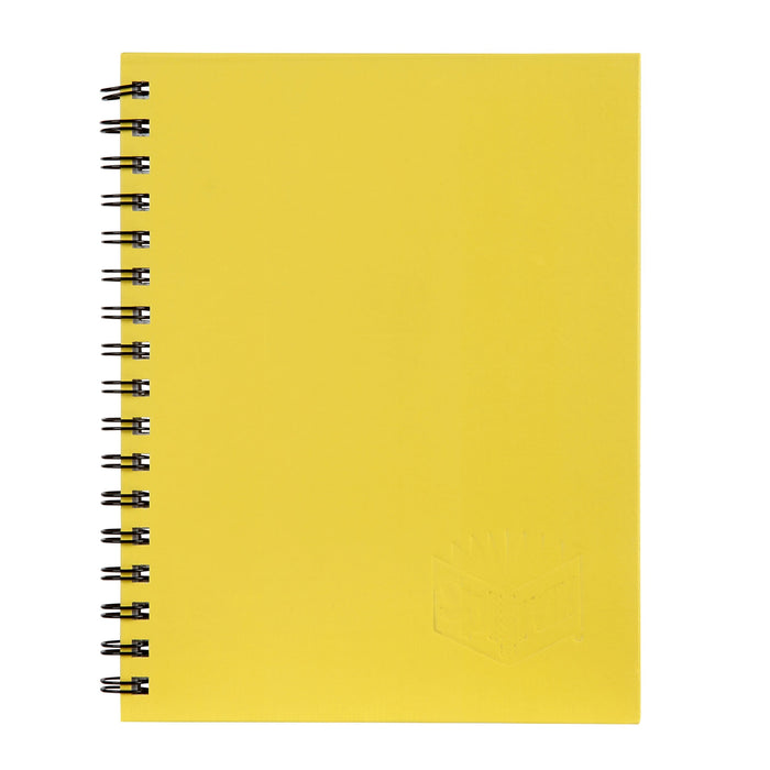 Spirax 512 A4 Yellow Hard Cover Book 200 Page x Pack of 5 AO56512Y