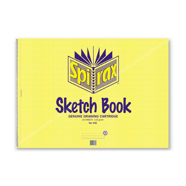 Spirax 532 A2 Sketch Book 40 Pages x Pack of 10 AO56041