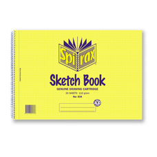 Spirax 534 A4 Sketch Book 40 Pages x Pack of 10 AO56068