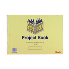 Spirax 581 252mm x 360mm Project Book 40 Pages x Pack of 10 AO56060