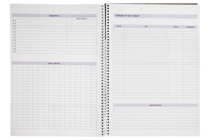 Spirax A4 To Do Book, 140 Pages (706) AO565706