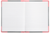 Spirax A5 Hard Cover Red & Black Notebook AO56523