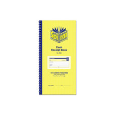 Spirax Cash Receipt Book, Numbered, 80 Duplicate Sets (553) AO55230