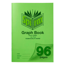 Spirax Graph Book A4 5mm Grid, 96 Pages, Pack of 10 AO56134P