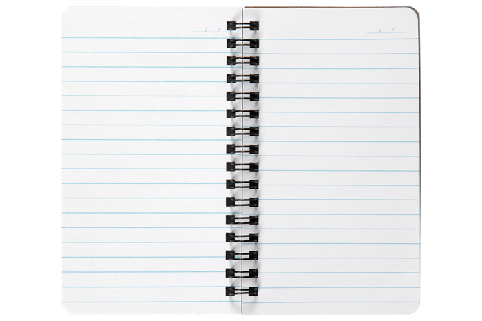 Spirax P561 Polypropylene Cover Notebook 147mm x 87mm 96 Pages x 5's pack AO5604700