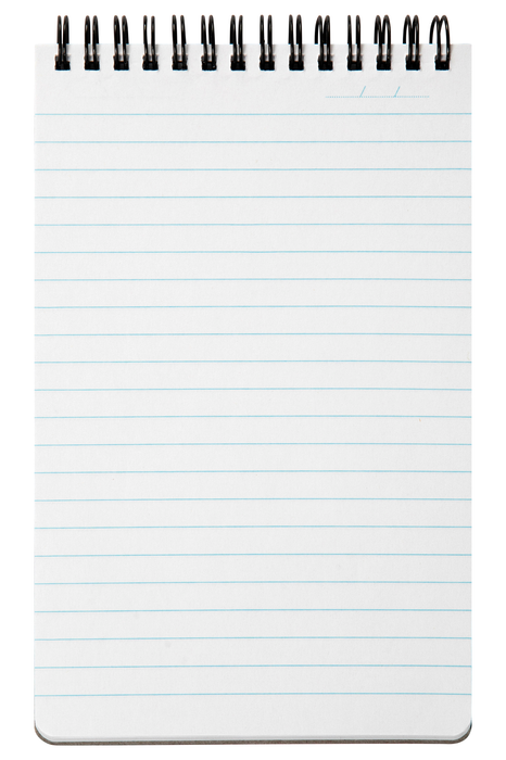 Spirax P563A Polypropylene Cover 127mm x 200mm Reporters Notebook 200 Pages x 10's pack AO5604900
