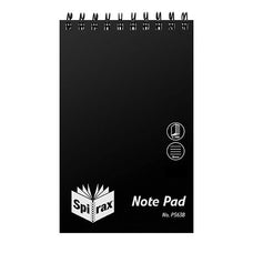 Spirax P563B Polypropylene Cover Top Opening 300 Pages Reporters Notebook 200mm x 127mm x 10's pack AO5605000