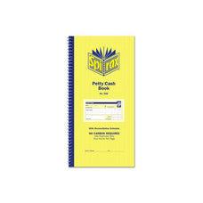Spirax Petty Cash Book, 160 Duplicate Sets (552) AO55229